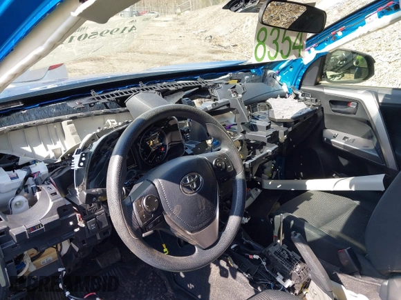 2017 Toyota RAV4 LE with VIN JTMBFREV3HJ145278, listed as a IAAI auction lot 41995013 with 41,456 mi miles. Bid and sale history available at carsss.com. Image 6.