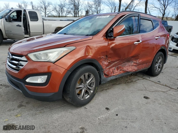 2013 Hyundai Santa Fe Sport with VIN 5XYZUDLB4DG006190, listed as a Copart auction lot 50207315 with 177,149 mi miles and Salvage Title. Bid and sale history available at carsss.com. Image 1.