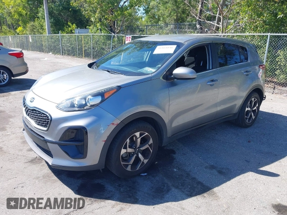 2021 Kia Sportage LX with VIN KNDPM3AC8M7925443, listed as a IAAI auction lot 41861046 with 87,142 mi miles and . Bid and sale history available at carsss.com. Image 18.