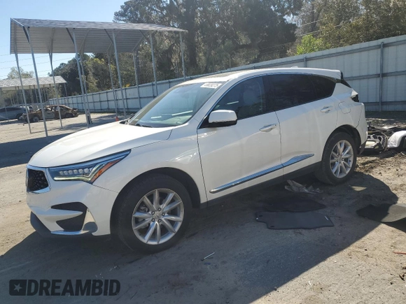 2019 Acura RDX with VIN 5J8TC1H38KL016958, listed as a Copart auction lot 49839275 with 86,734 mi miles and Salvage Title. Bid and sale history available at carsss.com. Image 1.