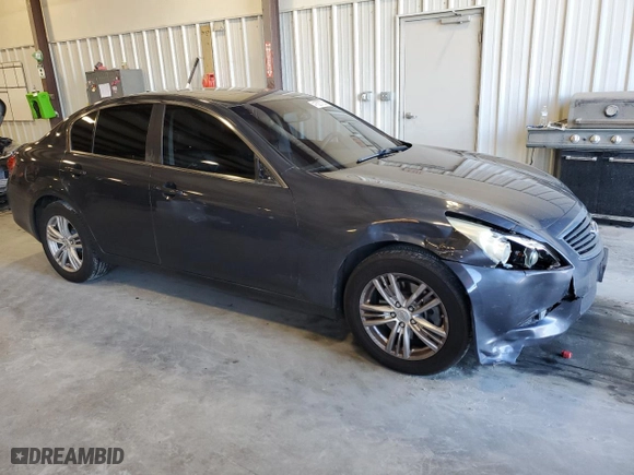 2011 Infiniti G25 Sedan x with VIN JN1DV6AR6BM653112, listed as a Copart auction lot 41620735 with 153,489 mi miles and Salvage Title. Bid and sale history available at carsss.com. Image 4.