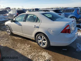 2012 Ford Fusion SE with VIN 3FAHP0HG7CR163030, listed as a Copart auction lot 37162214 with 140,486 mi miles and Salvage Title. Bid and sale history available at carsss.com. Image 2.
