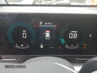 2025 Hyundai Kona SEL with VIN KM8HB3AB6SU214254, listed as a Copart auction lot 45133055 with 1,520 mi miles and Salvage Title. Bid and sale history available at carsss.com. Image 9.