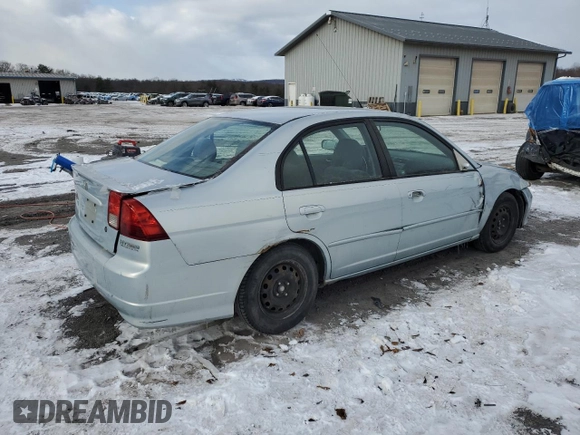 2004 Honda Civic Hybrid with VIN JHMES95624S010524, listed as a Copart auction lot 87261204 with 286,100 mi miles and Salvage Title. Bid and sale history available at carsss.com. Image 3.