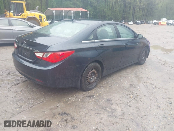 2012 Hyundai Sonata GLS with VIN 5NPEB4AC8CH356946, listed as a IAAI auction lot 41988172 with 169,614 mi miles. Bid and sale history available at carsss.com. Image 4.