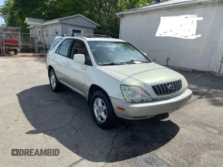 2003 Lexus RX 300 z VIN JTJHF10U330298457, wystawiony jako Copart lot #58005605 z przebiegiem 232 639 mil mil oraz Tytuł czysty. Historia ofert i sprzedaży dostępna na DreamBid. Obrazek 1.