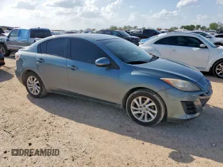 2012 Mazda 3 i Touring with VIN JM1BL1V72C1692756, listed as a Copart auction lot 62312215 with 220,081 mi miles and Salvage title. Bid and sale history available at DreamBid. Image 4.