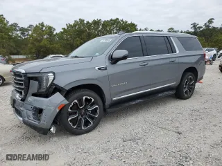 2022 GMC Yukon XL SLT with VIN 1GKS1GKD5NR280116, listed as a Copart auction lot 41790045 with 64,518 mi miles and Salvage Title. Bid and sale history available at carsss.com. Image 1.