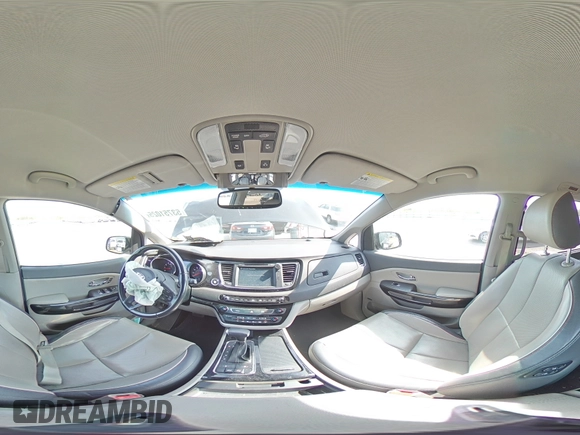 2017 Kia Sedona SX with VIN KNDMC5C18H6324381, listed as a Copart auction lot 53751025 with 103,273 mi miles and Salvage Title. Bid and sale history available at DreamBid. Image 15.