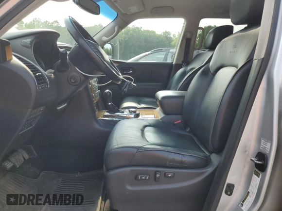 2012 Infiniti QX56 7-passenger z VIN JN8AZ2NE3C9019463, wystawiony jako Copart lot #60889765 z przebiegiem 171 732 mil mil oraz Czysty tytuł • Clean title. Historia ofert i sprzedaży dostępna na DreamBid. Obrazek 7.