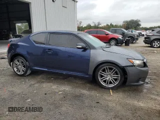 2012 Scion tC with VIN JTKJF5C76C3028115, listed as a Copart auction lot 85315184 with 133,637 mi miles and Salvage Title. Bid and sale history available at carsss.com. Image 4.