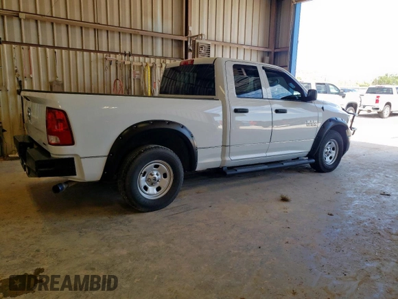 2020 Ram 1500 Tradesman with VIN 1C6RR6FT4LS128548, listed as a Copart auction lot 64782345 with 87,872 mi miles and Salvage title. Bid and sale history available at DreamBid. Image 3.