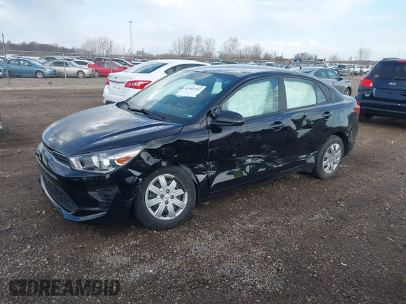 2021 Kia Rio LX with VIN 3KPA24AD3ME430657, listed as a IAAI auction lot 41903102 with 29,473 mi miles and . Bid and sale history available at DreamBid. Image 17.