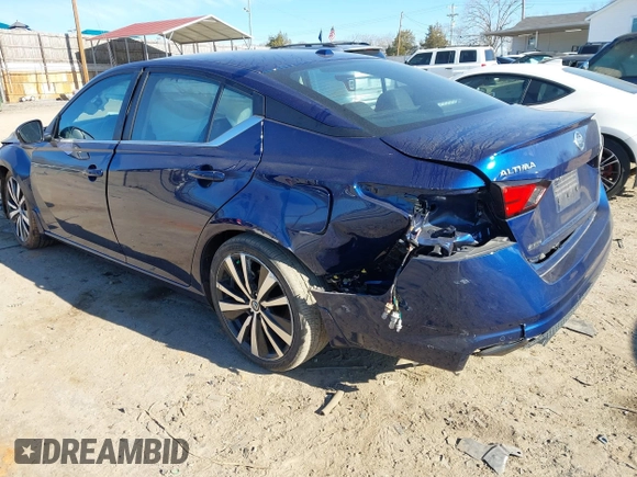 2020 Nissan Altima 2.5 SR with VIN 1N4BL4CV9LC144105, listed as a IAAI auction lot 41649042 with 44,327 mi miles. Bid and sale history available at carsss.com. Image 3.