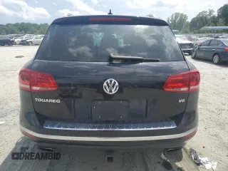 2017 Volkswagen Touareg Wolfsburg Edition with VIN WVGRF7BP6HD004806, listed as a Copart auction lot 61754565 with 160,012 mi miles and Clean title. Bid and sale history available at DreamBid. Image 6.