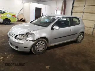 2007 Volkswagen Rabbit with VIN WVWBR71K47W057736, listed as a Copart auction lot 49347455 with 133,780 mi miles and Salvage Title. Bid and sale history available at carsss.com. Image 1.