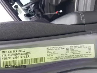 2022 Dodge Durango GT Plus с VIN 1C4RDJDG3NC206279, выставлен на аукционе IAAI как лот 42116394 с пробегом Не указан миль и . История ставок и продаж доступна на DreamBid. Изображение 9.