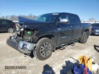 2021 Toyota Tundra Limited z VIN 5TFHY5F10MX978343, wystawiony jako Copart lot #43134925 z przebiegiem 80 641 mil mil oraz Szkoda całkowita • Salvage title. Historia ofert i sprzedaży dostępna na DreamBid. Obrazek 1.