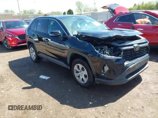 2023 Toyota RAV4 LE z VIN 2T3G1RFV9PC327684, wystawiony jako IAAI lot #42155683 z przebiegiem 125 560 mil mil oraz . Historia ofert i sprzedaży dostępna na DreamBid. Obrazek 1.