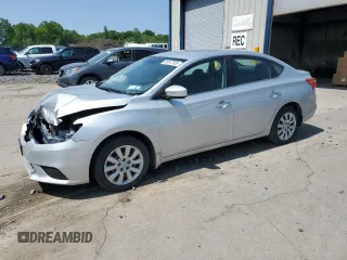 2017 Nissan Sentra SV z VIN 3N1AB7AP2HY373225, wystawiony jako Copart lot #58947835 z przebiegiem 126 808 mil mil oraz Szkoda całkowita • Salvage title. Historia ofert i sprzedaży dostępna na DreamBid. Obrazek 1.