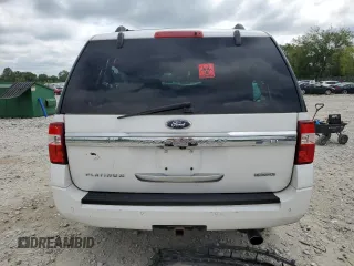 2016 Ford Expedition EL Platinum with VIN 1FMJK1MT4GEF10644, listed as a Copart auction lot 66174944 with 173,691 mi miles and Non Repairable. Bid and sale history available at carsss.com. Image 6.