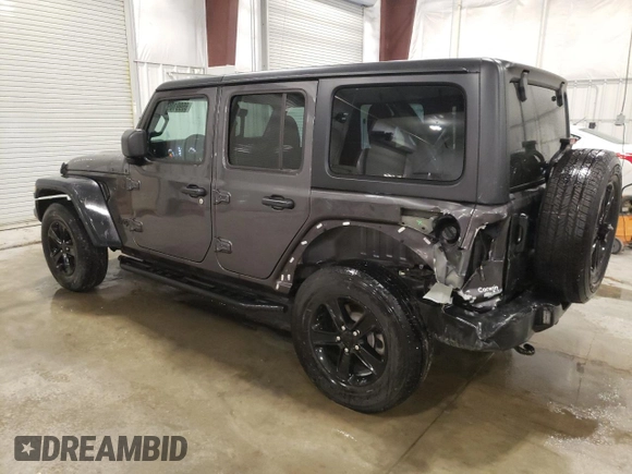 2023 Jeep Wrangler Sport Altitude with VIN 1C4HJXDG0PW679789, listed as a Copart auction lot 65991094 with 13,503 mi miles and Salvage Title. Bid and sale history available at DreamBid. Image 2.