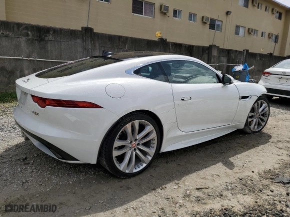 2017 Jaguar F-TYPE S with VIN SAJWJ6BVXH8K46507, listed as a Copart auction lot 71413524 with 40,283 mi miles and Salvage Title. Bid and sale history available at carsss.com. Image 3.
