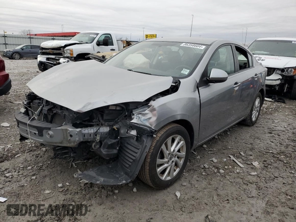 2013 Mazda 3 i Touring with VIN JM1BL1V7XD1712155, listed as a Copart auction lot 86358604 with Not Provided miles and Salvage Title. Bid and sale history available at DreamBid. Image 1.