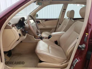 2002 Mercedes-Benz E-Class with VIN WDBJF82J72X062639, listed as a Copart auction lot 43510205 with 147,587 mi miles and Clean Title. Bid and sale history available at carsss.com. Image 7.