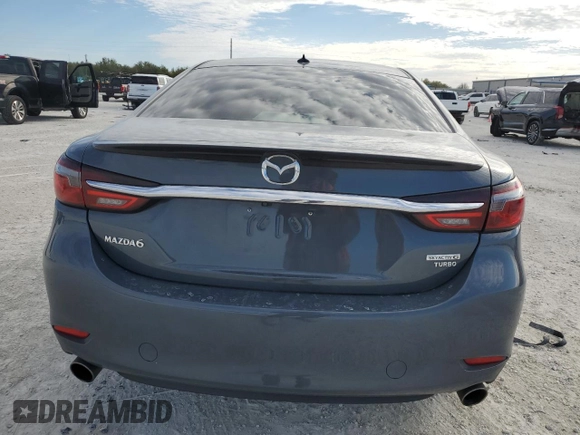 2021 Mazda 6 Carbon Edition with VIN JM1GL1WY6M1618139, listed as a Copart auction lot 88761045 with 82,377 mi miles and Non Repairable. Bid and sale history available at DreamBid. Image 6.