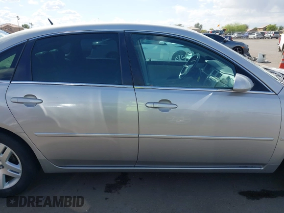 2007 Chevrolet Impala LT with VIN 2G1WC58R879185683, listed as a IAAI auction lot 41955673 with 175,224 mi miles and . Bid and sale history available at DreamBid. Image 13.