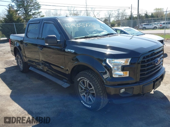 2016 Ford F-150 XLT with VIN 1FTEW1EP3GFB36386, listed as a IAAI auction lot 41935503 with 93,334 mi miles and . Bid and sale history available at carsss.com. Image 1.