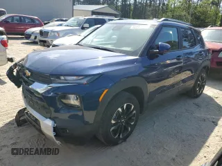 2022 Chevrolet TrailBlazer LT with VIN KL79MRSL0NB140503, listed as a Copart auction lot 52341314 with 20,769 mi miles and . Bid and sale history available at DreamBid. Image 1.