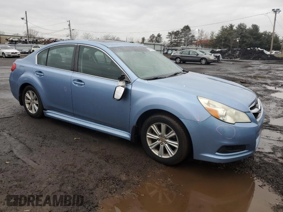 2010 Subaru Legacy Premium All-Weather Anniversary with VIN 4S3BMBH62A3217356, listed as a Copart auction lot 47146575 with 128,248 mi miles and Salvage title. Bid and sale history available at DreamBid. Image 4.