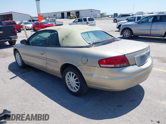 2002 Chrysler Sebring LXi with VIN 1C3EL55R62N279529, listed as a IAAI auction lot 42172867 with 79,536 mi miles and . Bid and sale history available at DreamBid. Image 3.