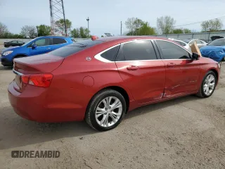 2014 Chevrolet Impala LT with VIN 2G1115SL1E9291961, listed as a Copart auction lot 55385645 with 196,510 mi miles and Clean Title. Bid and sale history available at DreamBid. Image 3.