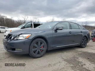 2009 Lexus GS 350 with VIN JTHCE96S390022663, listed as a Copart auction lot 53105095 with 260,044 mi miles and Salvage Title. Bid and sale history available at carsss.com. Image 1.