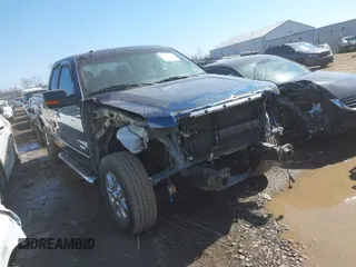 2013 Ford F-150 XL with VIN 1FTFX1ET2DFD06117, listed as a IAAI auction lot 41755075 with 123,461 mi miles. Bid and sale history available at carsss.com. Image 1.