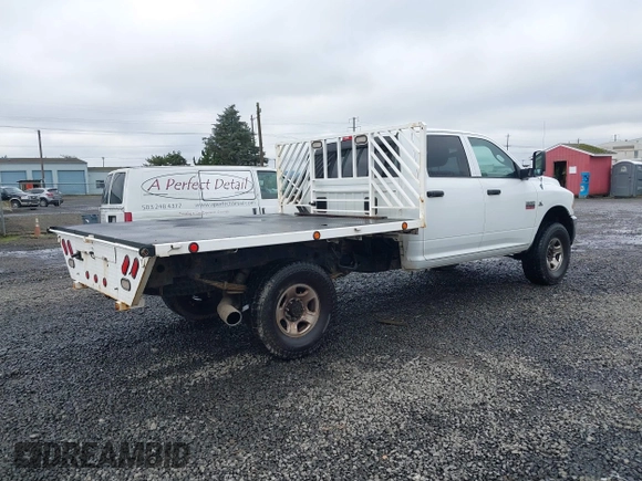 2012 Ram 2500 ST with VIN 3C6UD5HL7CG123660, listed as a IAAI auction lot 41226070 with 108,147 mi miles. Bid and sale history available at carsss.com. Image 4.