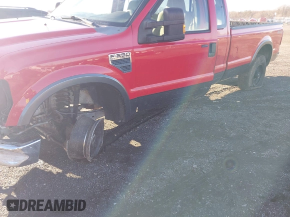 2008 Ford Super Duty F-250 SRW XL with VIN 1FTSX21568EC12510, listed as a IAAI auction lot 41599139 with 159,279 mi miles. Bid and sale history available at carsss.com. Image 21.