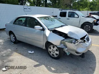 2007 Toyota Corolla CE with VIN JTDBR32E770108831, listed as a Copart auction lot 61961465 with 154,342 mi miles and Salvage title. Bid and sale history available at DreamBid. Image 4.