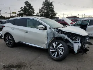 2024 Nissan Murano SL with VIN 5N1AZ2CJ5RC120667, listed as a Copart auction lot 84020594 with 991 mi miles and Salvage Title. Bid and sale history available at carsss.com. Image 4.