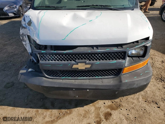 2012 Chevrolet Express Cargo Van with VIN 1GCSGAFX3C1135356, listed as a Copart auction lot 88530255 with 272,293 mi miles and Salvage Title. Bid and sale history available at carsss.com. Image 11.