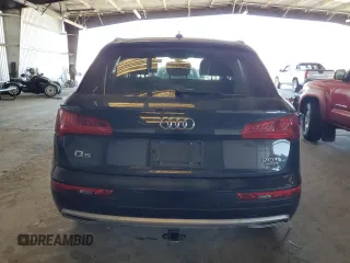 2018 Audi Q5 Premium Plus with VIN WA1BNAFY6J2163328, listed as a Copart auction lot 65366225 with 58,391 mi miles and Salvage title. Bid and sale history available at DreamBid. Image 6.
