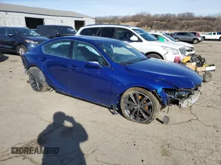 2023 Lexus IS 350 F Sport z VIN JTHGZ1E26P5031088, wystawiony jako Copart lot #85846244 z przebiegiem 10 758 mil mil oraz Szkody całkowita. Historia ofert i sprzedaży dostępna na DreamBid. Obrazek 4.