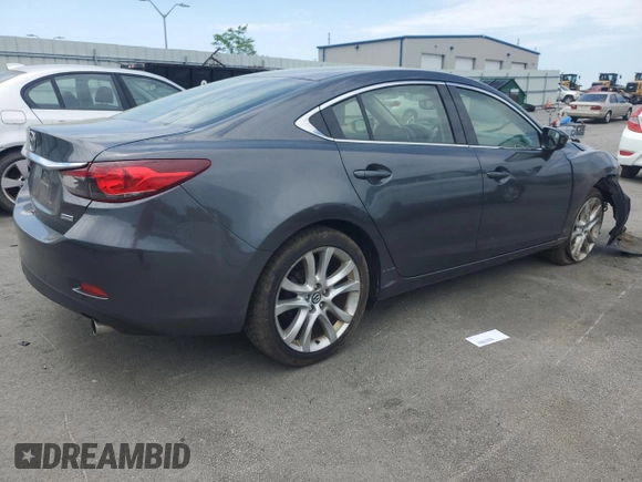 2014 Mazda Mazda6 i Touring with VIN JM1GJ1T51E1106029, listed as a Copart auction lot 57325764 with 169,788 mi miles and Clean Title. Bid and sale history available at carsss.com. Image 3.