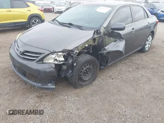 2013 Toyota Corolla L with VIN 5YFBU4EE0DP198647, listed as a IAAI auction lot 41019337 with 155,749 mi miles and . Bid and sale history available at DreamBid. Image 6.