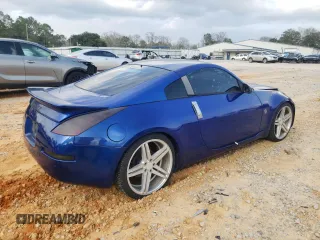 2006 Nissan 350Z Touring with VIN JN1AZ34E96M354704, listed as a Copart auction lot 47194005 with 189,714 mi miles and Salvage Title. Bid and sale history available at carsss.com. Image 3.