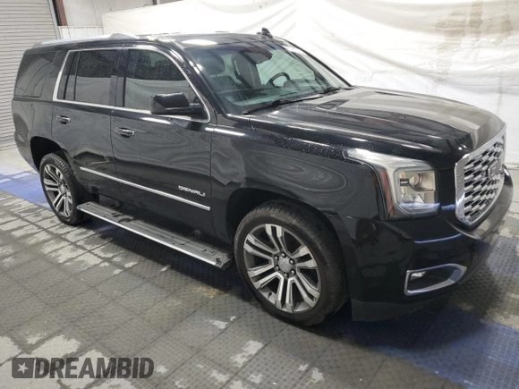 2018 GMC Yukon Denali with VIN 1GKS2CKJ0JR231430, listed as a Copart auction lot 50058455 with 113,422 mi miles and Clean Title. Bid and sale history available at carsss.com. Image 4.