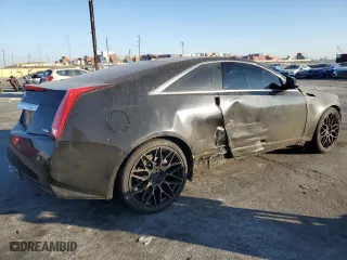 2011 Cadillac CTS Coupe with VIN 1G6DA1ED9B0156253, listed as a Copart auction lot 83859334 with 139,657 mi miles and Salvage Title. Bid and sale history available at carsss.com. Image 3.